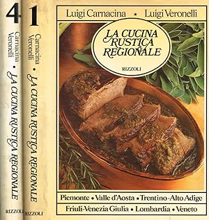 Imagen del vendedor de La cucina rustica regionale. Vol.I, IV a la venta por Biblioteca di Babele