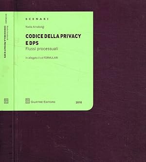 Bild des Verkufers fr Codice della privacy e dps. Flussi processuali zum Verkauf von Biblioteca di Babele