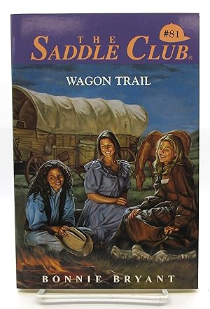 Bild des Verkufers fr Wagon Trail - #81 Saddle Club zum Verkauf von Book Nook