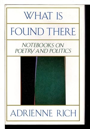 Imagen del vendedor de What Is Found There: Notebooks on Poetry and Politics a la venta por Redux Books