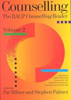 Image du vendeur pour Counselling : The Bacp Counselling Reader mis en vente par GreatBookPrices