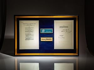 Seller image for Presidential Bill Signing Pen; National Foundation on the Arts and the Humanities Act Amendments of 1983 for sale by The First Edition Rare Books, LLC