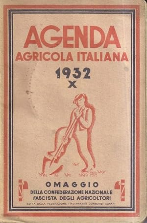 Agenda Agricola Italiana 1932 - X