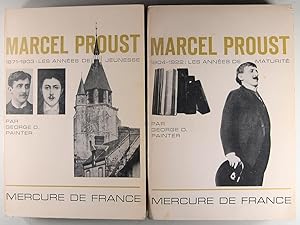 Bild des Verkufers fr Marcel Proust : Les annes de jeunesse 1871-1903 ; Les annes de maturit 1904-1922. zum Verkauf von Philippe Lucas Livres Anciens
