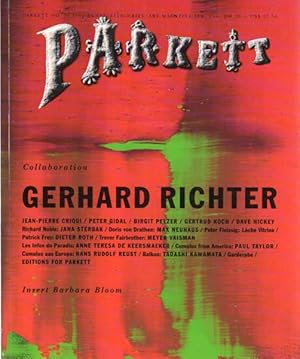 Parkett. Kunstzeitschrift / Art Magazine. Nummer 35 / 1993. Collaboration Gerhard Richter. Heraus...