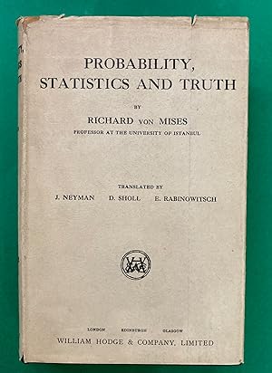 Immagine del venditore per Probability, Statistics and Truth venduto da JuddSt.Pancras