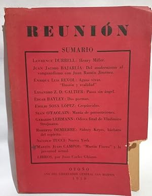 Seller image for Reunin for sale by Libros de Ultramar Alicante