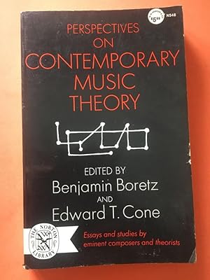 Seller image for Perspectives on Contemporary Music Theory for sale by Libreria Anticuaria Camino de Santiago