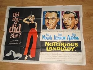 UK Quad Movie Poster: The Notorious Landlady