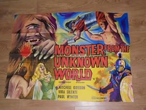 UK Quad Movie Poster: Monster from the Unknown World