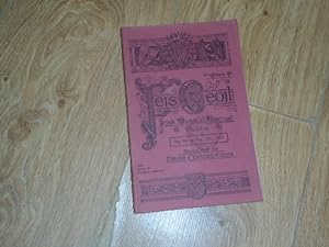 Fifty Fourth Feis Ceoil Irish Musical Festival, Dublin, May 9th to May 14th, 1955, Syllabus of Pr...