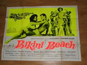 UK Quad Movie Poster: Bikini Beach
