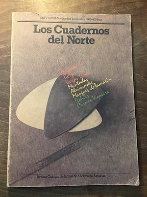 Imagen del vendedor de Los cuadernos del Norte. Revista Cultural de la Caja de Ahorros de Asturias. Ao VI N 34 a la venta por Libreria Anticuaria Camino de Santiago