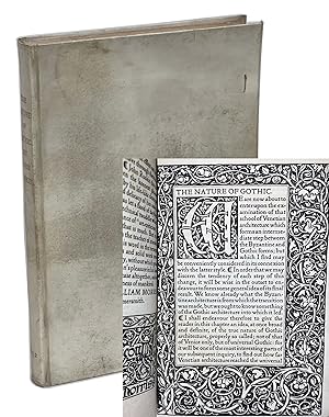 Seller image for The Nature of Gothic, a Chapter of the Stones of Venice for sale by B & B Rare Books, Ltd., ABAA