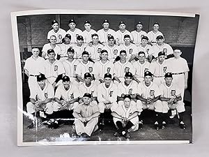 1940 Detroit Tigers American League Champions Type 1 Photograph
