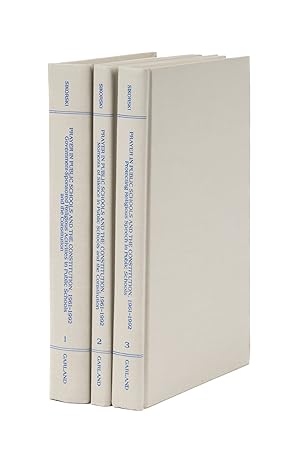 Bild des Verkufers fr Prayer in Public Schools and the Constitution, 1961-1992, 3 vols zum Verkauf von The Lawbook Exchange, Ltd., ABAA  ILAB
