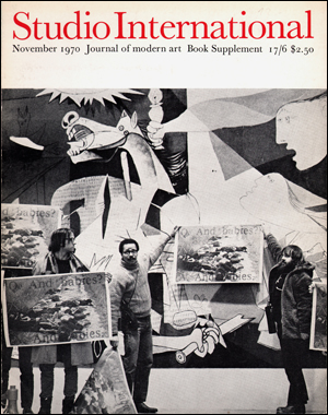 Bild des Verkufers fr Studio International, Vol. 180, No. 927 (November 1970) Book Supplement zum Verkauf von Specific Object / David Platzker