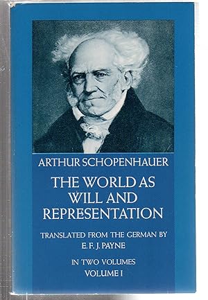 Seller image for The World as Will and Representation, Vol. 1 for sale by EdmondDantes Bookseller