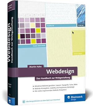 Immagine del venditore per Webdesign : das Handbuch zur Webgestaltung. Rheinwerk Design. venduto da Antiquariat Thomas Haker GmbH & Co. KG