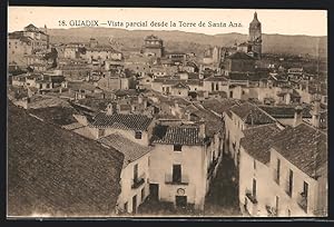 Imagen del vendedor de Postal Guadix, Vista parcial desde la Torre de Santa Ana a la venta por Bartko-Reher