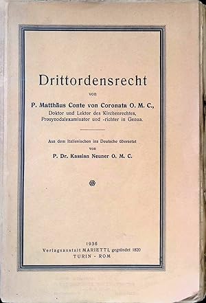 Seller image for Drittordensrecht. for sale by books4less (Versandantiquariat Petra Gros GmbH & Co. KG)