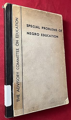 Seller image for Special Problems of Negro Education for sale by Back in Time Rare Books, ABAA, FABA