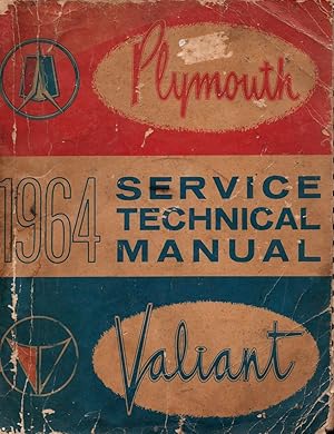 1964 Plymouth Service Technical Manual Valiant