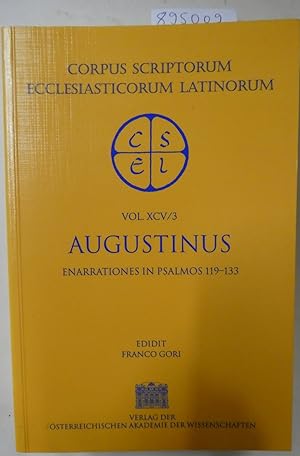 Bild des Verkufers fr CSEL 95/3 (Corpus Scriptorum Ecclesiasticorum Latinorum, Band 3) : zum Verkauf von Versand-Antiquariat Konrad von Agris e.K.
