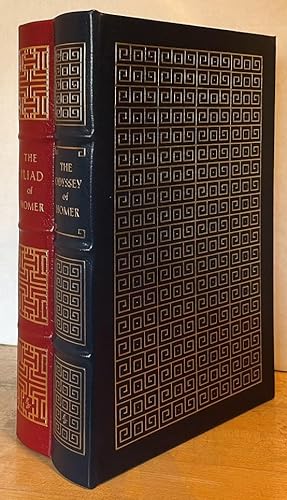 Imagen del vendedor de The Iliad and The Odyssey - Two Volume Set (EASTON PRESS COLLECTOR'S EDITION) a la venta por Nighttown Books
