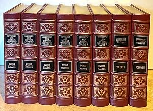 Seller image for Jefferson and His Times AND The Writings of Thomas Jefferson (COMPLETE UNIFORM 8-VOLUME SET) [Easton Press Collector's Edition] for sale by Nighttown Books