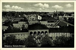 Ansichtskarte / Postkarte Kaliningrad Königsberg Ostpreußen, Deutsche Ostmesse, Ausstellungsgelände