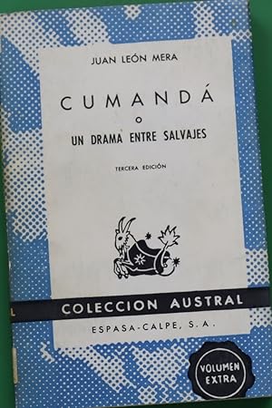 Imagen del vendedor de Cumandá o Un drama entre salvajes a la venta por Librería Alonso Quijano