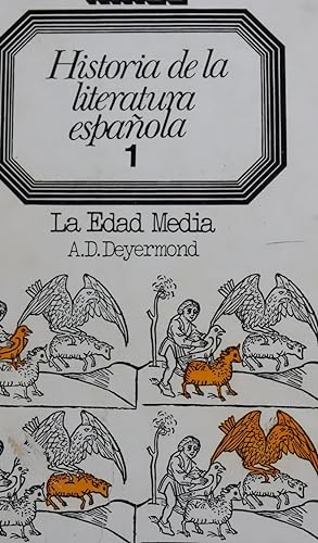 Seller image for Historia de la literatura espaola for sale by Librera Alonso Quijano
