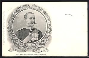 Ansichtskarte The late Gen. Sir W. P. Symons, Burenkrieg