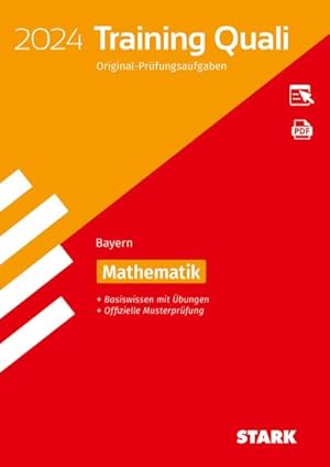 Bild des Verkufers fr STARK Training Abschlussprfung Quali Mittelschule 2024 - Mathematik 9. Klasse - Bayern zum Verkauf von AHA-BUCH GmbH