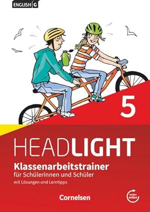 Seller image for English G Headlight Band 5: 9. Schuljahr - Klassenarbeitstrainer mit Lsungen und Audios online : Allgemeine Ausgabe for sale by AHA-BUCH GmbH