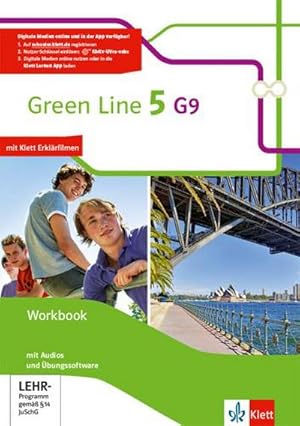 Bild des Verkufers fr Green Line 5 G9. Workbook mit eingedrucktem Schlssel zum Download von Online-Material Klasse 9 zum Verkauf von AHA-BUCH GmbH