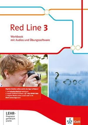 Bild des Verkufers fr Red Line 3 : Workbook mit Audios und bungssoftware Klasse 7 zum Verkauf von AHA-BUCH GmbH