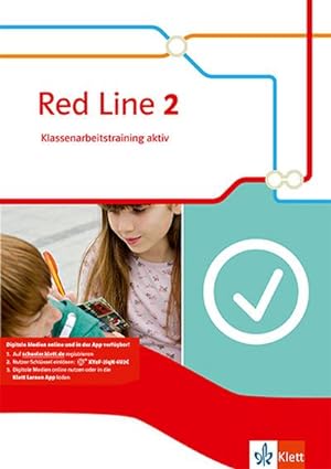 Bild des Verkufers fr Red Line 2. Klassenarbeitstraining aktiv mit Mediensammlung. Ausgabe 2014 zum Verkauf von AHA-BUCH GmbH
