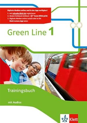 Bild des Verkufers fr Green Line 1. Trainingsbuch mit Audios. Neue Ausgabe : Trainingsbuch mit Audios Klasse 5 zum Verkauf von AHA-BUCH GmbH