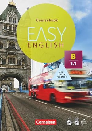 Seller image for Easy English B1: Band 01. Kursbuch mit Audio-CD und Video-DVD for sale by AHA-BUCH GmbH