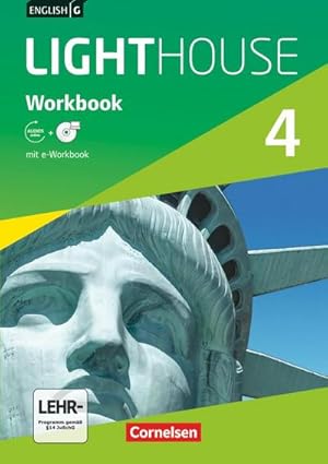 Imagen del vendedor de English G LIGHTHOUSE 4: 8. Schuljahr. Workbook mit e-Workbook und Audios online a la venta por AHA-BUCH GmbH