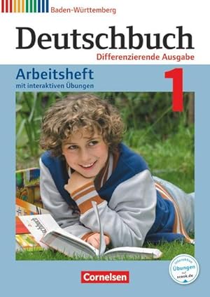 Seller image for Deutschbuch Band 1: 5. Schuljahr zum Bildungsplan 2016. Realschule Baden-Wrttemberg - Arbeitsheft mit Lsungen auf scook.de : Mit Lsungen for sale by AHA-BUCH GmbH