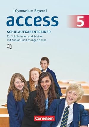 Bild des Verkufers fr Access - Bayern 5. Jahrgangsstufe - Schulaufgabentrainer mit Audios und Lsungen online zum Verkauf von AHA-BUCH GmbH