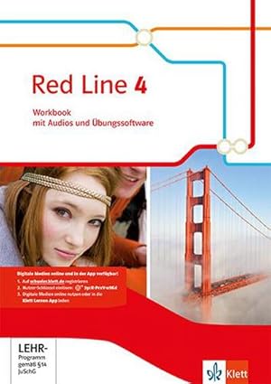 Bild des Verkufers fr Red Line. Workbook mit Audios und bungssoftware 8. Schuljahr. Ausgabe 2014 zum Verkauf von AHA-BUCH GmbH