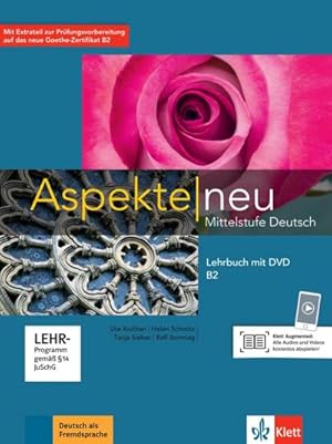 Immagine del venditore per Aspekte neu B2 : Lehrbuch mit DVD venduto da AHA-BUCH GmbH