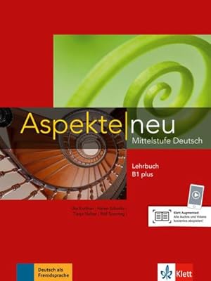 Seller image for Aspekte / Lehrbuch ohne DVD B1+. Neubearbeitung : Mittelstufe Deutsch for sale by AHA-BUCH GmbH