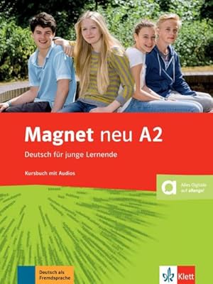 Image du vendeur pour Magnet neu. Kursbuch mit Audio-CD A2 mis en vente par AHA-BUCH GmbH