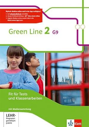Bild des Verkufers fr Green Line 2 G9. Fit fr Tests und Klassenarbeiten mit Lsungsheft und Mediensammlung. Neue Ausgabe zum Verkauf von AHA-BUCH GmbH