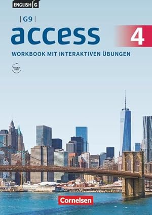 Seller image for English G Access G9 Band 4: 8. Schuljahr - Workbook mit interaktiven bungen online : Mit Audios online for sale by AHA-BUCH GmbH